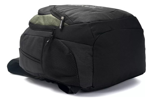 Mochila 18 Espalda Portanotebook Urban Mode Wanderlust 34026 Color Negro Diseño De La Tela Lisa