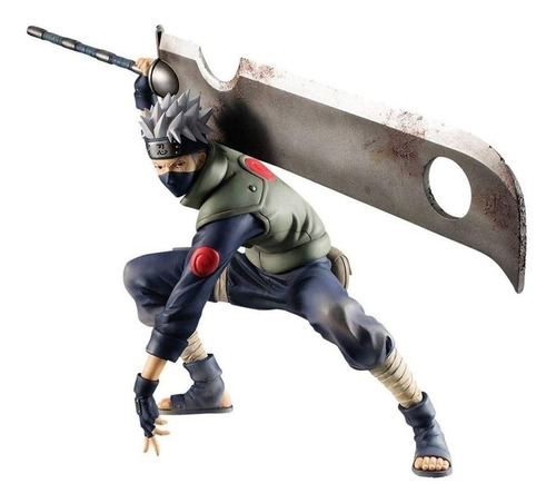 Muñecos Figuras Naruto Shippuden Kakashi Espada Cortante