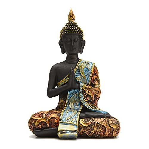 Estatua De Buda Tailandés De Resina, Escultura De Buda Feng 