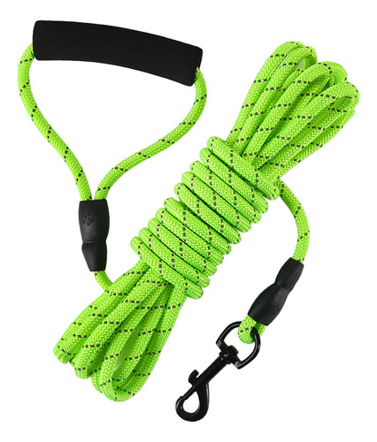 Correa Para Perro Vivifying Floating Long De 6 M, Color Verd