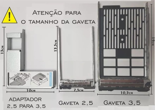 Kit 55 Gavetas Swap 2.5 Hp G8 G9 G10 Sas Sata Ssd 651687-001