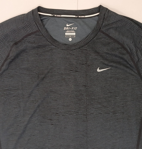Playera De Entrenamiento Nike Running Para Correr Drifit L (Usado)