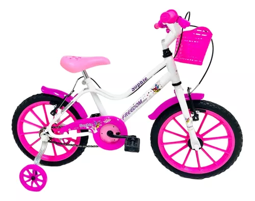 Bicicleta Criança Roda 16 5-7 Anos - 1 un - Barbie