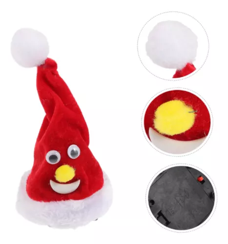 Touca Chapeu Musical Natal Gorro Dancante Canta Dança Dingo Bell - Online -  Decoração de Natal para Casa - Magazine Luiza