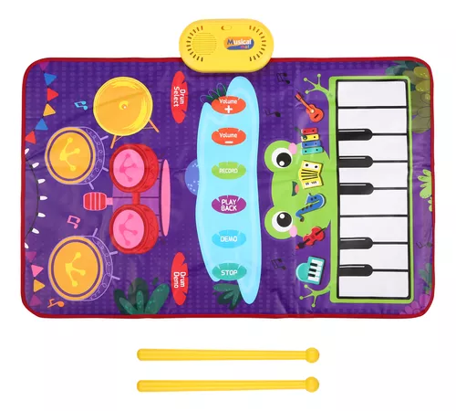 Tapete Musical para Bebês, Teclado Piano, Instrumento Musical