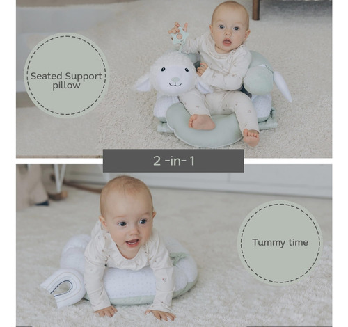 Almohadillas Aila+aiden 2 En 1 Para Tapete Y Soporte Para Se