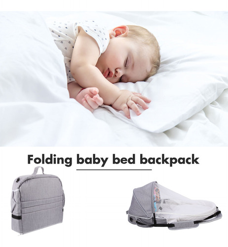 Mochila De Viaje Para Cuna, Cama De Bebé Plegable, Cuna Port