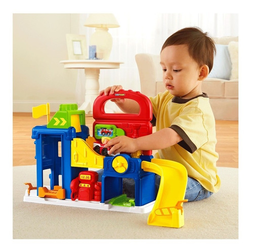 Pista De Autos Garage Fisher Price Little People Bft92