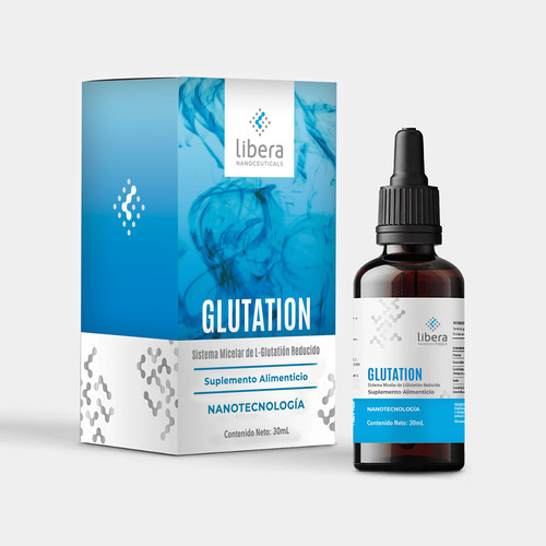Libera Glutation Suplemento Antioxidante Premium 30ml Sin Sabor