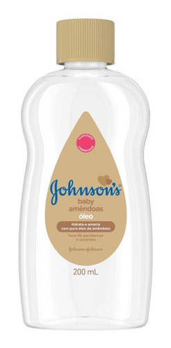 Johnsons Baby Óleo Amêndoas 200 Ml