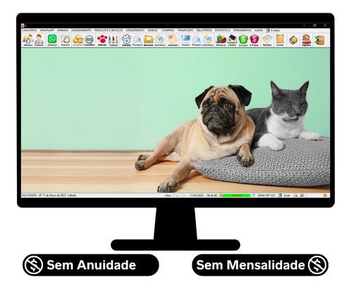 Software Para Petshop Vendas, Financeiro E Vacina 6.0 Plus W