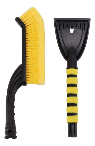 Cepillo De Nieve Black Ice Scraper, Herramienta Desmontable