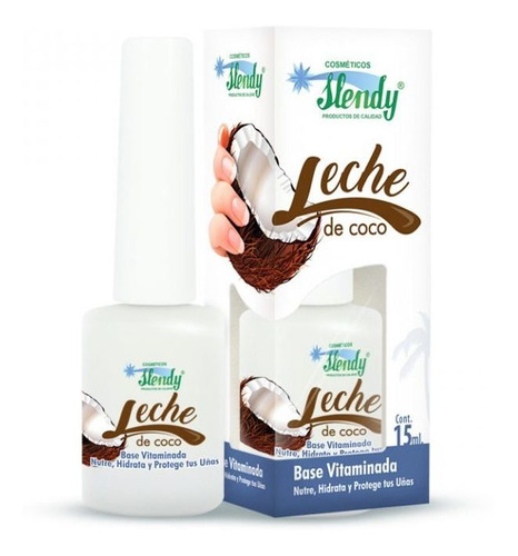 Base Para Uñas Leche De Coco Slendy - mL a $1200