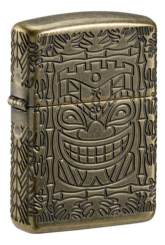Encendedor Zippo Diseño Tiki Totem