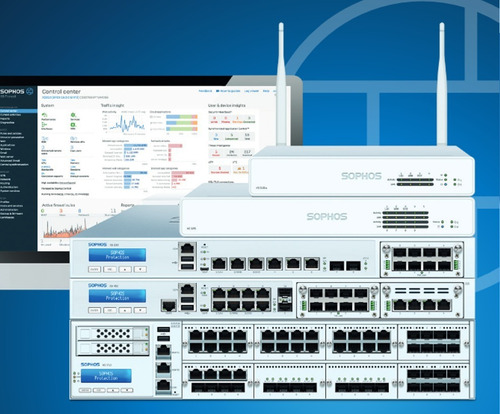 Imagem 2 de 10 de Firewall Sophos Xg106 + Licençiamento 1 Ano + Nfe (20 Users)