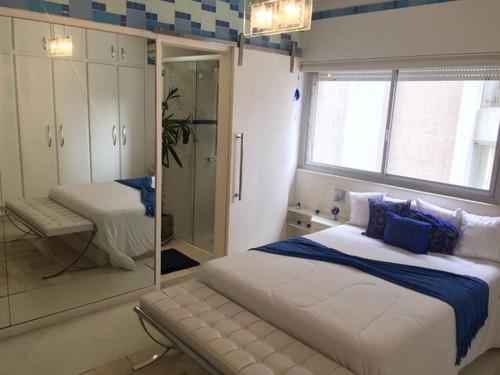 Imagem 9 de 19 de Apartamento À Venda - Praia Das Astúrias - Guarujá Sp - Frente Ao Mar - Reformado E Decorado - Lazer - Vaga Demarcada - Ap1784 - 34708555