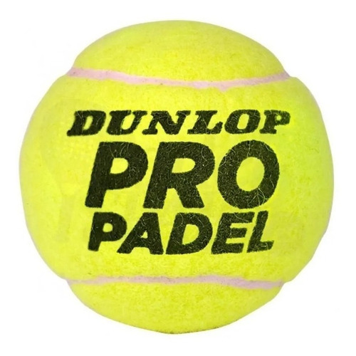 Tarro de Pelotas Dunlop Padel Pro Tournament Quality X3 Profesional