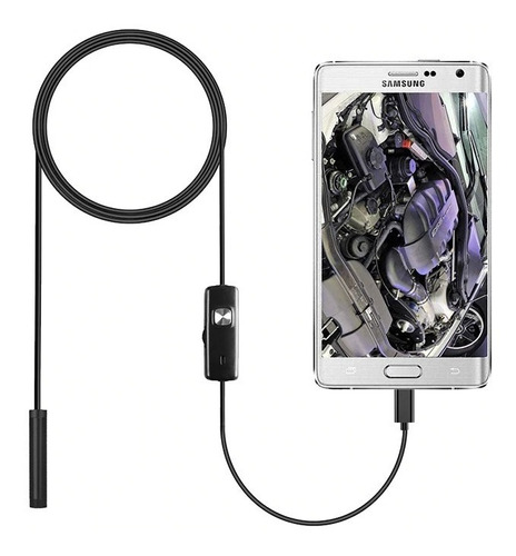 Endoscopio Boroscopio Android Pc Usb 1m  5,5 Sonda Cloacas