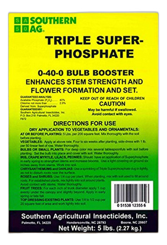 Fertilizante - Super Phosphate 20% - 5 Pound Bag