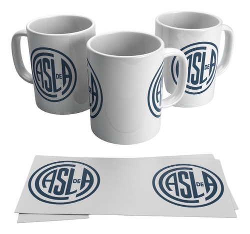 Taza Ceramica Sublimada Futbol San Lorenzo Cuervo Casla #177