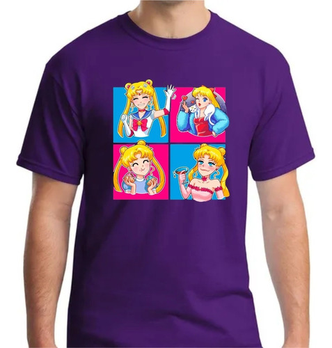 Camiseta Sailor Moon Personalizada