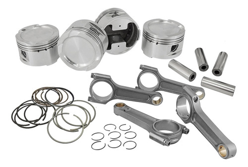 Pistão Côncavo Forjado + Biela Para Astra Vectra 2.0 2.2 16v