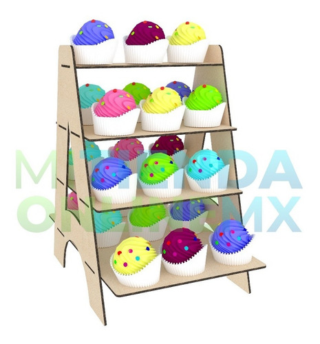 Kit Candy Bar Mesa De Postres Dulces Fiesta Xv Años Mdf