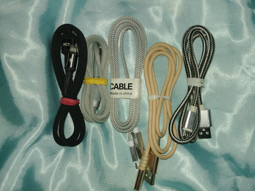 Cables Tipo V8 Para Cargadores De Telefonos Moviles 