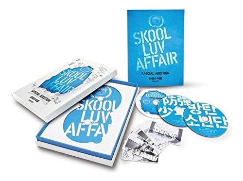 Bts - Skool Luv Affair Special Addition Cd + Dvd Album Kpop
