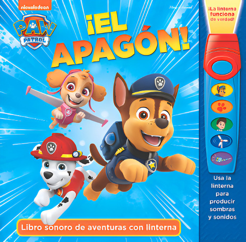 El Apagón Libro Con Linterna Patrulla Canina. Paw Patrol