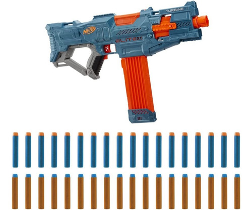 Nerf ® Elite 2.0 Lanzador Turbine Motorizado 18 + 36 Dardos