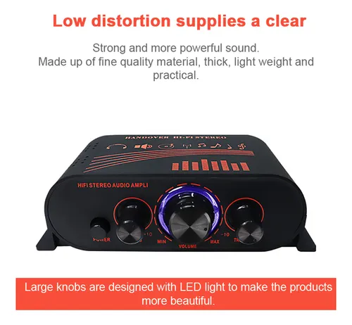 Máquina De Sonido Portátil Para Y Amplificador De Potencia A