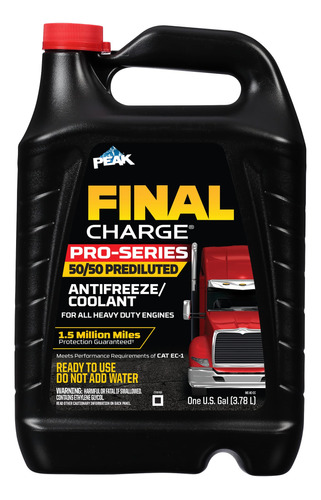 Peak Final Charge Pro-series 50/50 - Anticongelante Y Refrig