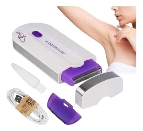 Depiladora Laser Sensor Luz Removedor Vello Recargable Mujer