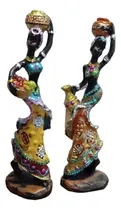 Comprar Set Mujer Africana Figuras Decorativas 4 Estatuillas