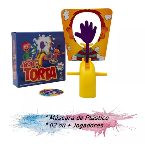 Brinquedo Jogo Torta Na Cara Pie Face Interativo Divertido