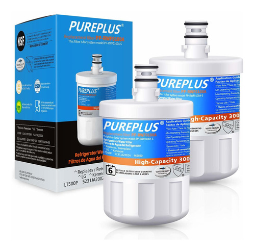 Pureplus Pp-rwf0100a Filtro De Agua Compatible Con Lt500p,52