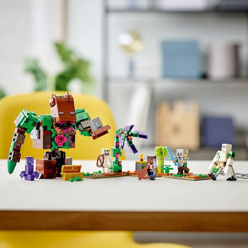 Imagen 5 de 10 de Lego Minecraft La Abominación De La Jungla 489 Pcs Bentancor
