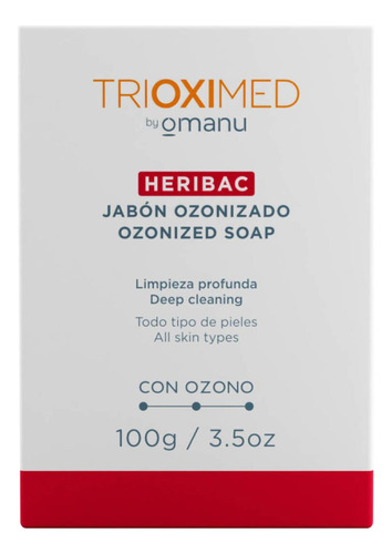  Heribac Jabón Ozonizado 100 G - Trioximed By Omanu