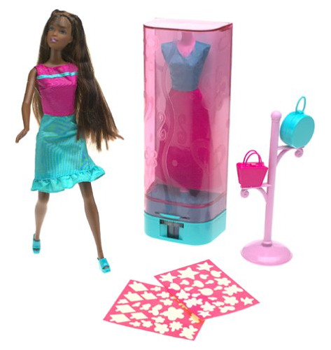 Barbie Christie Bead 'n Beauty Doll Aa W 2 Outfits & Accesso