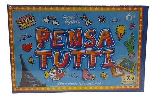 Pensatutti Juego De Mesa Sinonimos Gato Garabato 5410