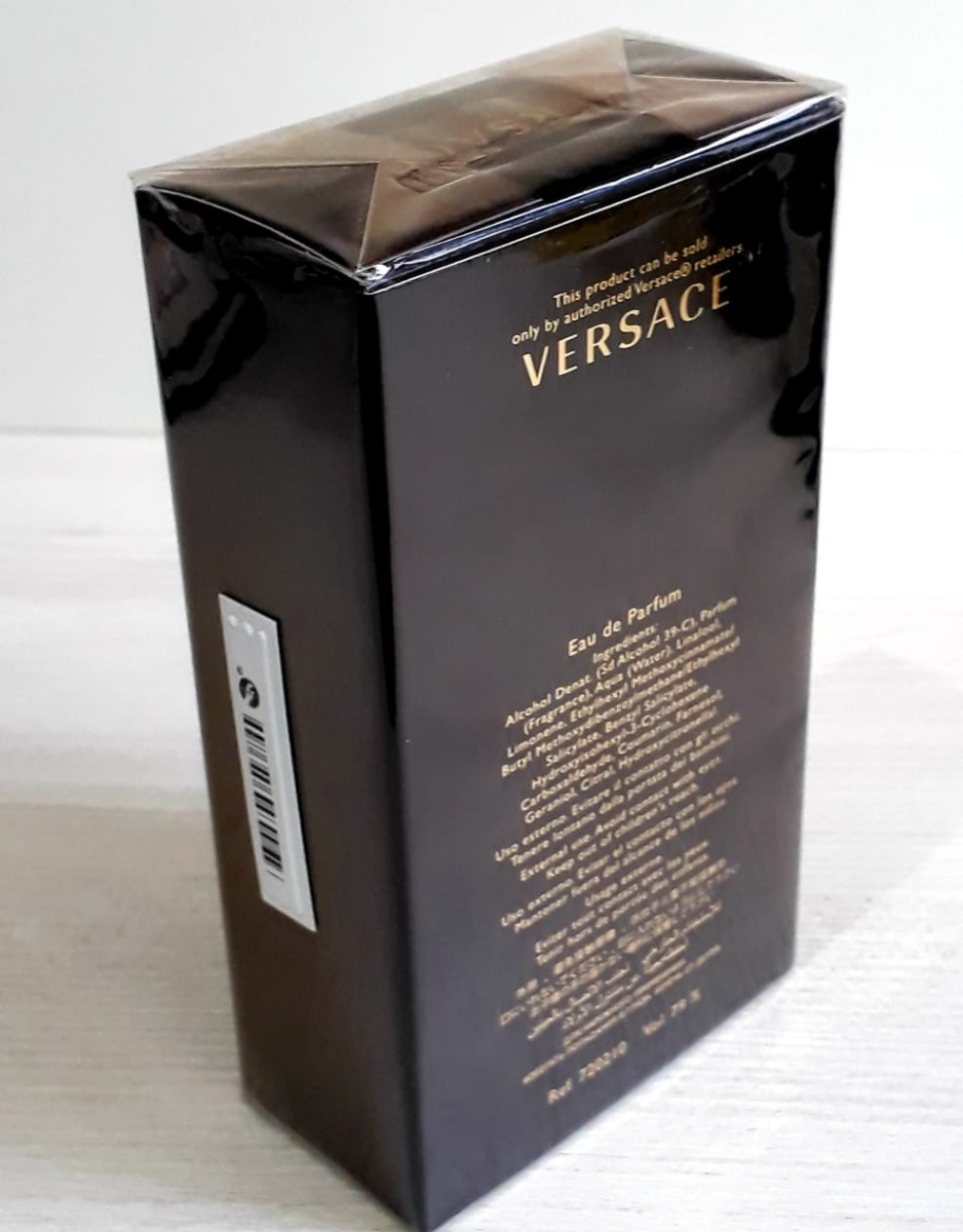 Perfume Versace Pour Homme Oud Noir Edp 100ml Lote 2013 | Mercado Livre