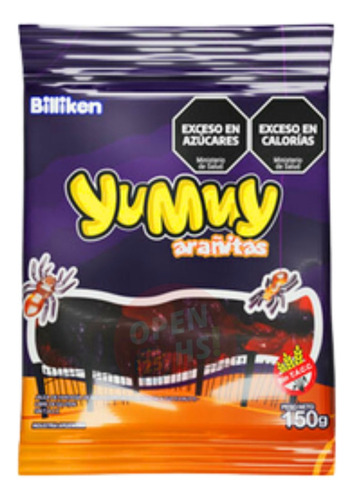 Gomita Halloween Billiken Arañita X 150g