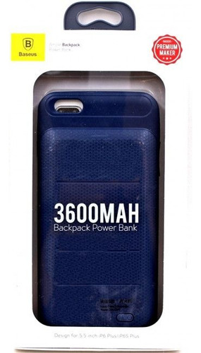 Capa Carregadora Baseus Ample Para Iphone 6/6s Plus 3600mah