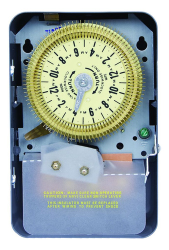 Timer Mecánico 24hrs 15min Spdt 208-277v Intermatic T1906mx