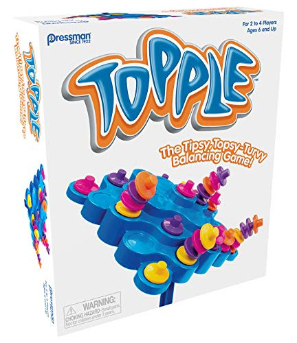 Juego De Mesa Original Topple De Pressman Toys
