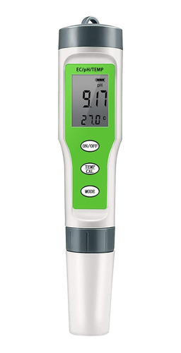 Ph Metro Digital De Bilsollo 3en1 Ec Temp + Buffer De Ph