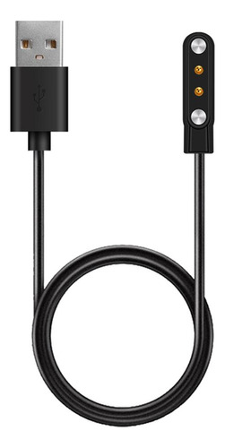 Cable cargador USB compatible con Xiaomi Haylou Gs LS09a color negro
