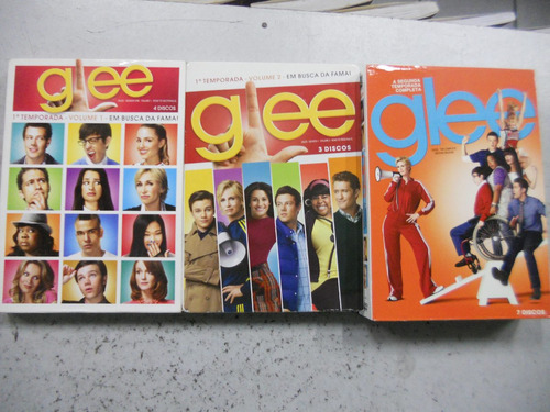 Série Glee 1ª E 2ª Temporadas Em Dvd