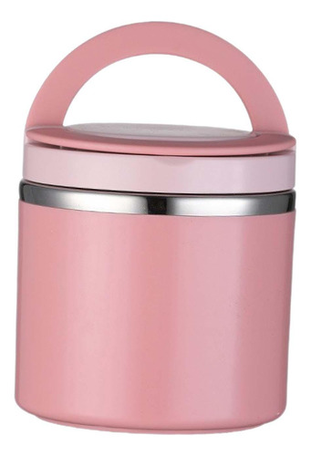 Lancheira Ao Ar Livre Caixa De , Utensílios De 1000ml Rosa